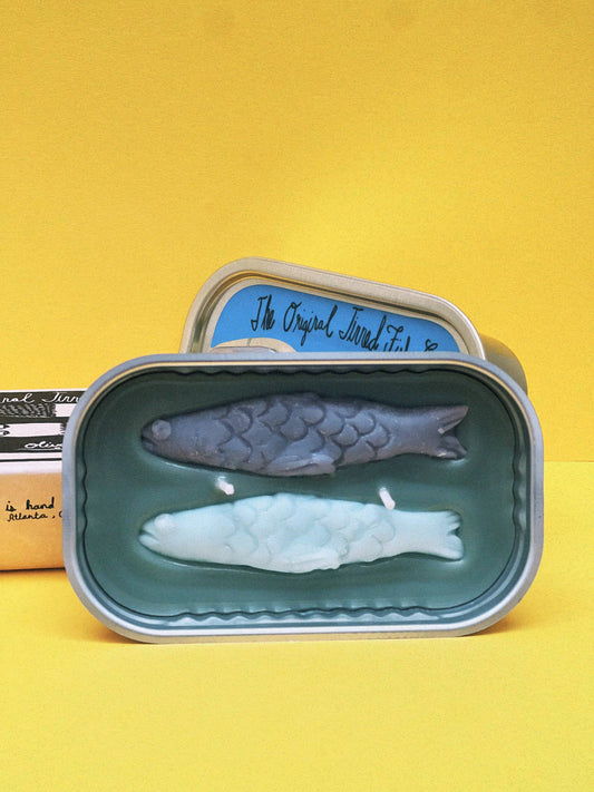 Tinned Fish Candle - Olive Oil and Sea Salt