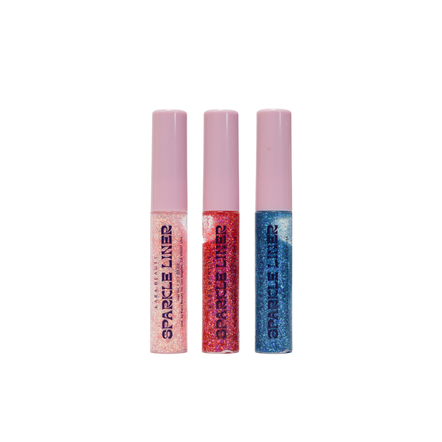 Sparkle Linear Glitter Eyeliner Trio Set
