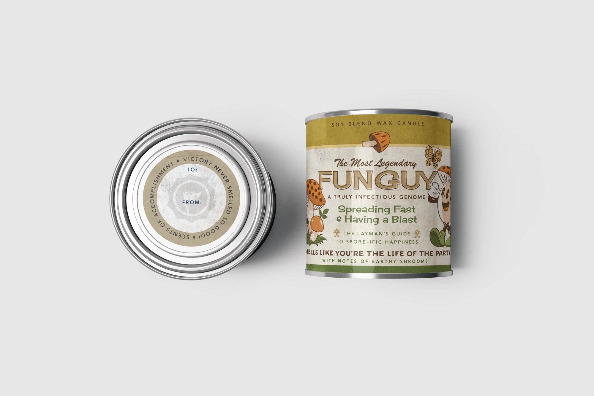 FunGuy Mushroom Candle