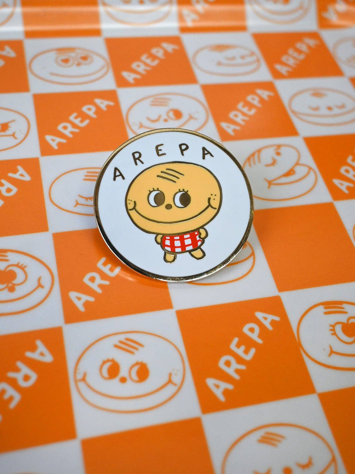 Arepa Enamel Pin