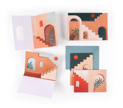 Pop Up Note Design Inserts Pop-Up Boxed Notes Sets