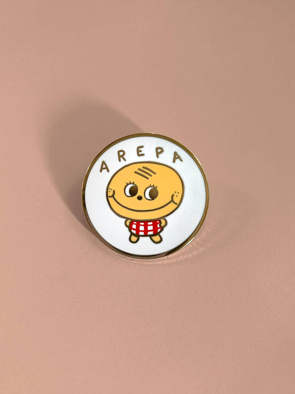 Arepa Enamel Pin