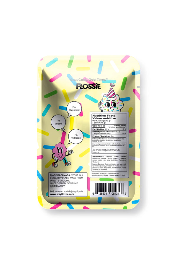 Cotton Candy Pouch Snack