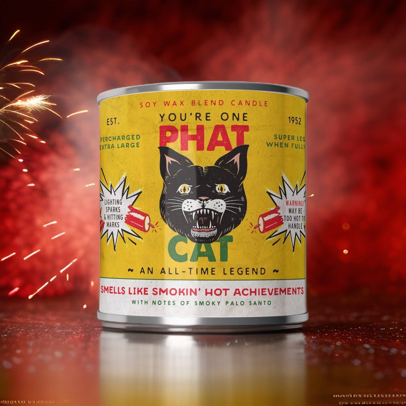 Phat Cat Candle