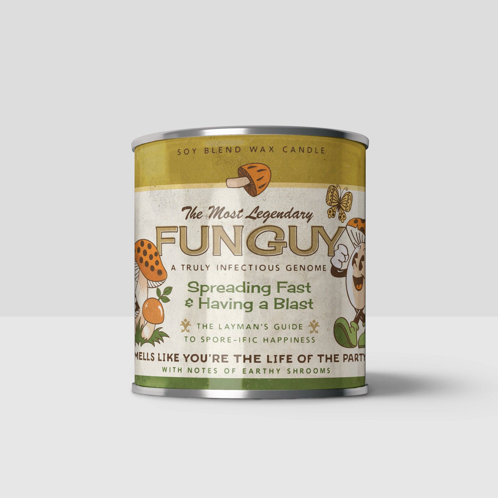 FunGuy Mushroom Candle