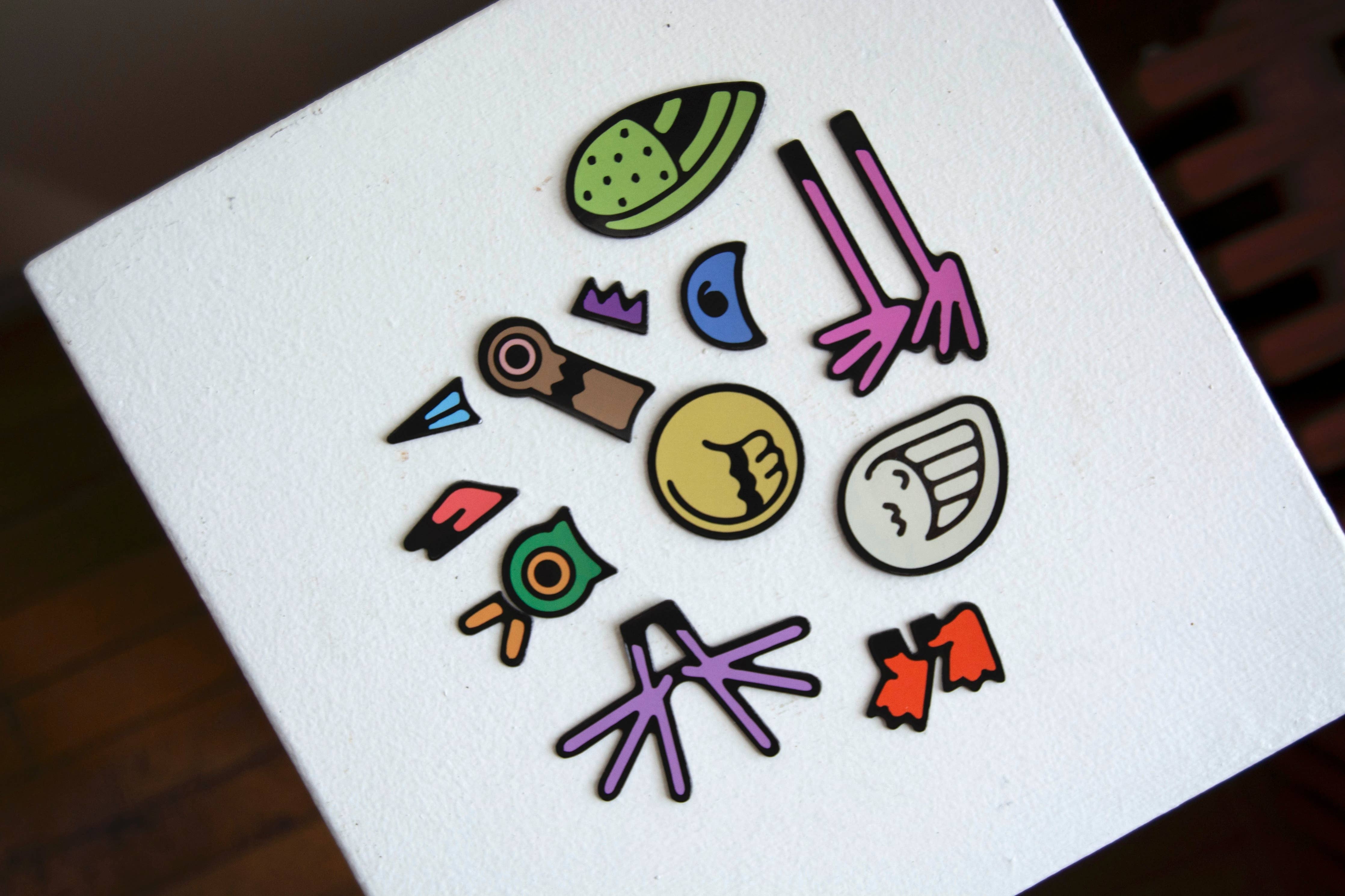 Build-a-Bird Magnet Set