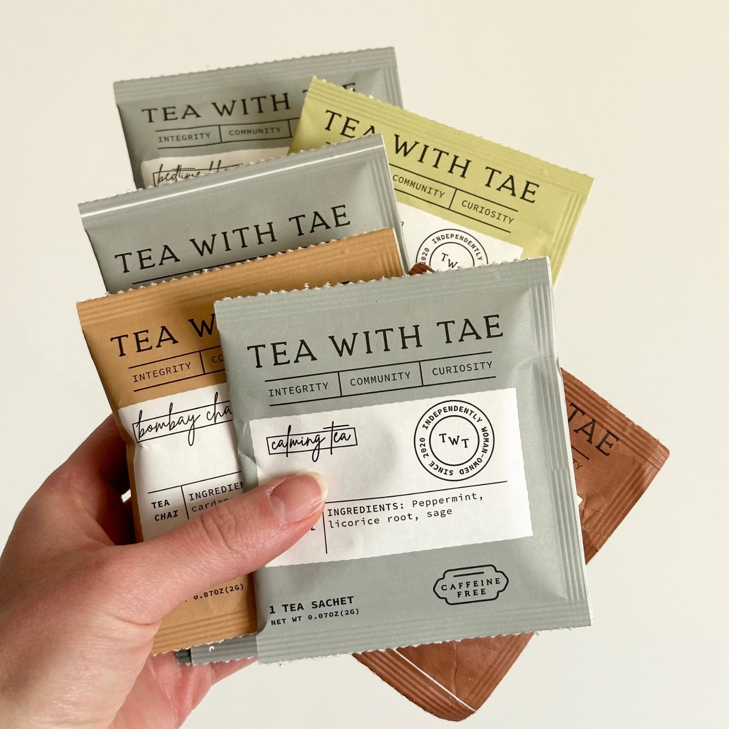 Individually Wrapped Tea Bag Singles