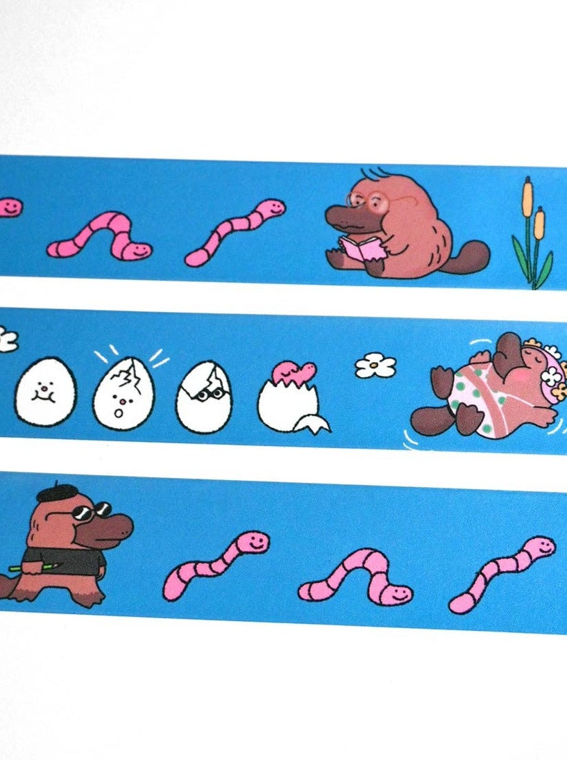 Pleasantly Platypus Washi Tape