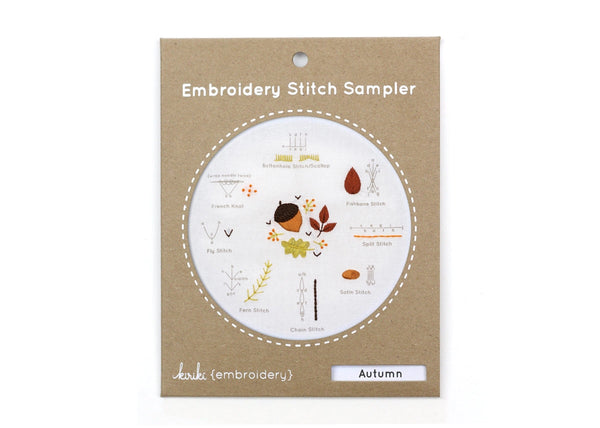 Embroidery Stitch Sampler