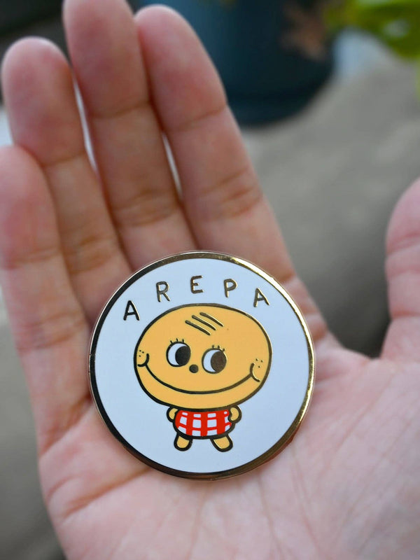 Arepa Enamel Pin