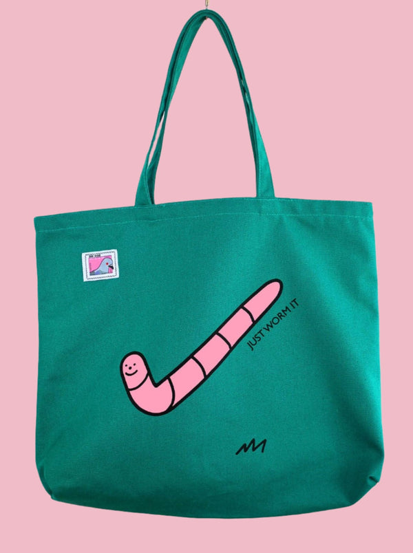 Just Worm It Tote