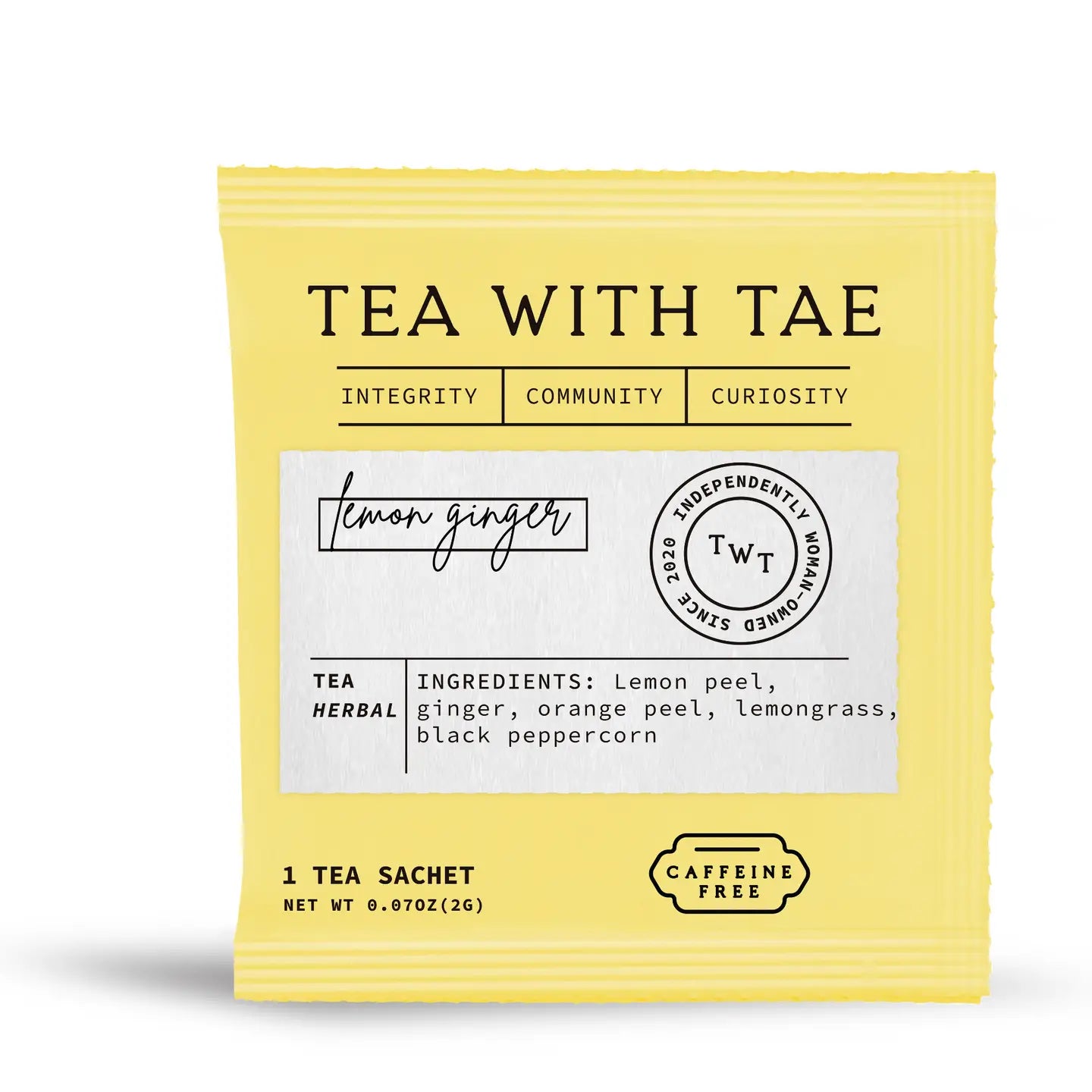 Individually Wrapped Tea Bag Singles