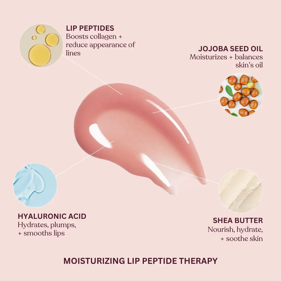 Lip Syrup Moisturizing Peptide Therapy Lip Gloss