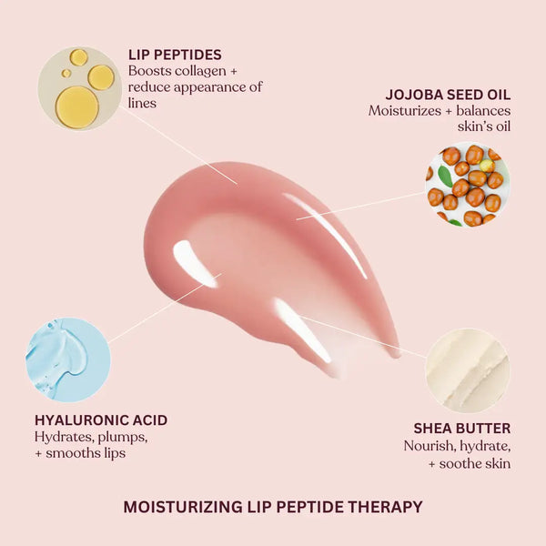 Lip Syrup Moisturizing Peptide Therapy Lip Gloss