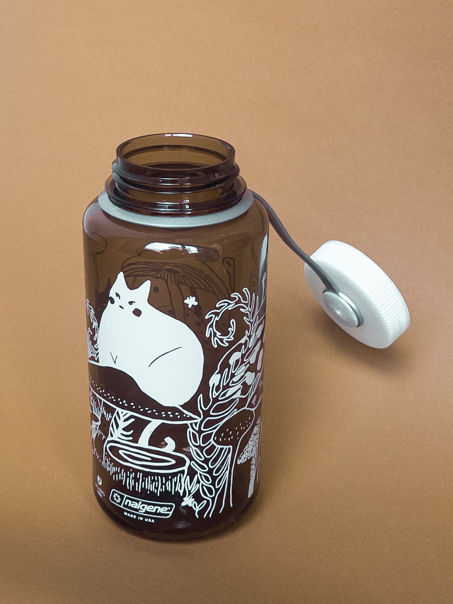 Mushroom Chronicles Nalgene Water Bottle