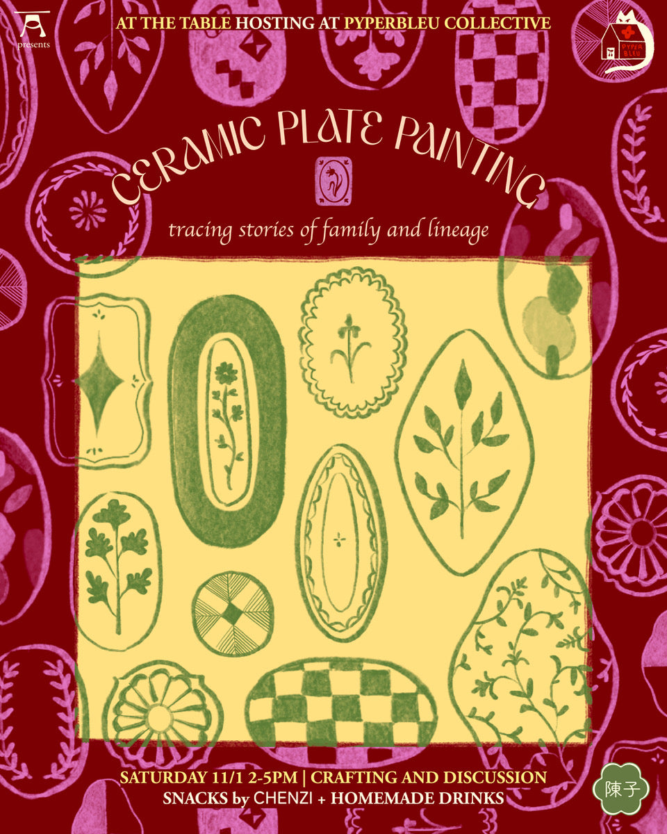 🎨 Ceramics Painting Workshop With At The Table [SAT NOV 1]