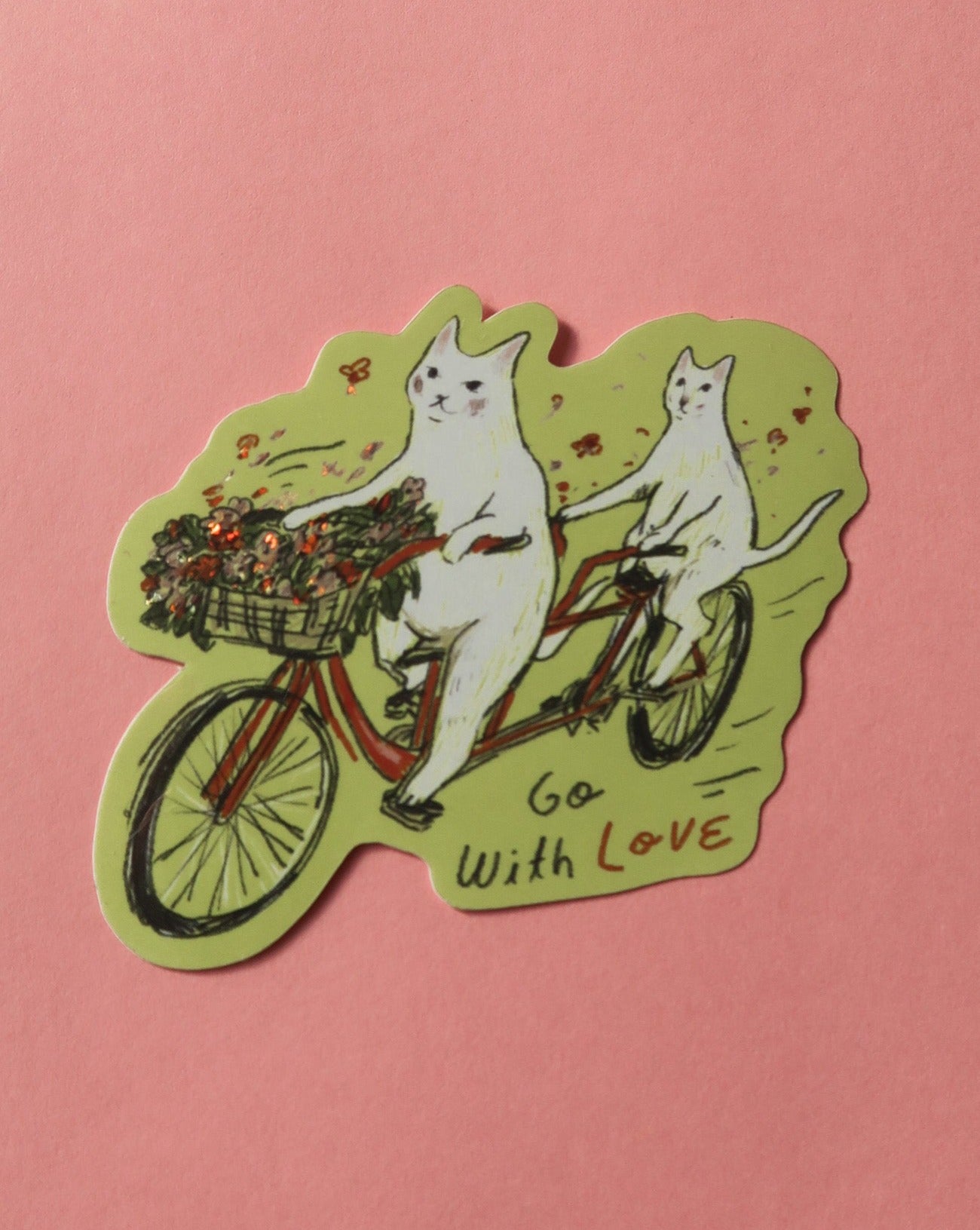 Go With Love Sticker