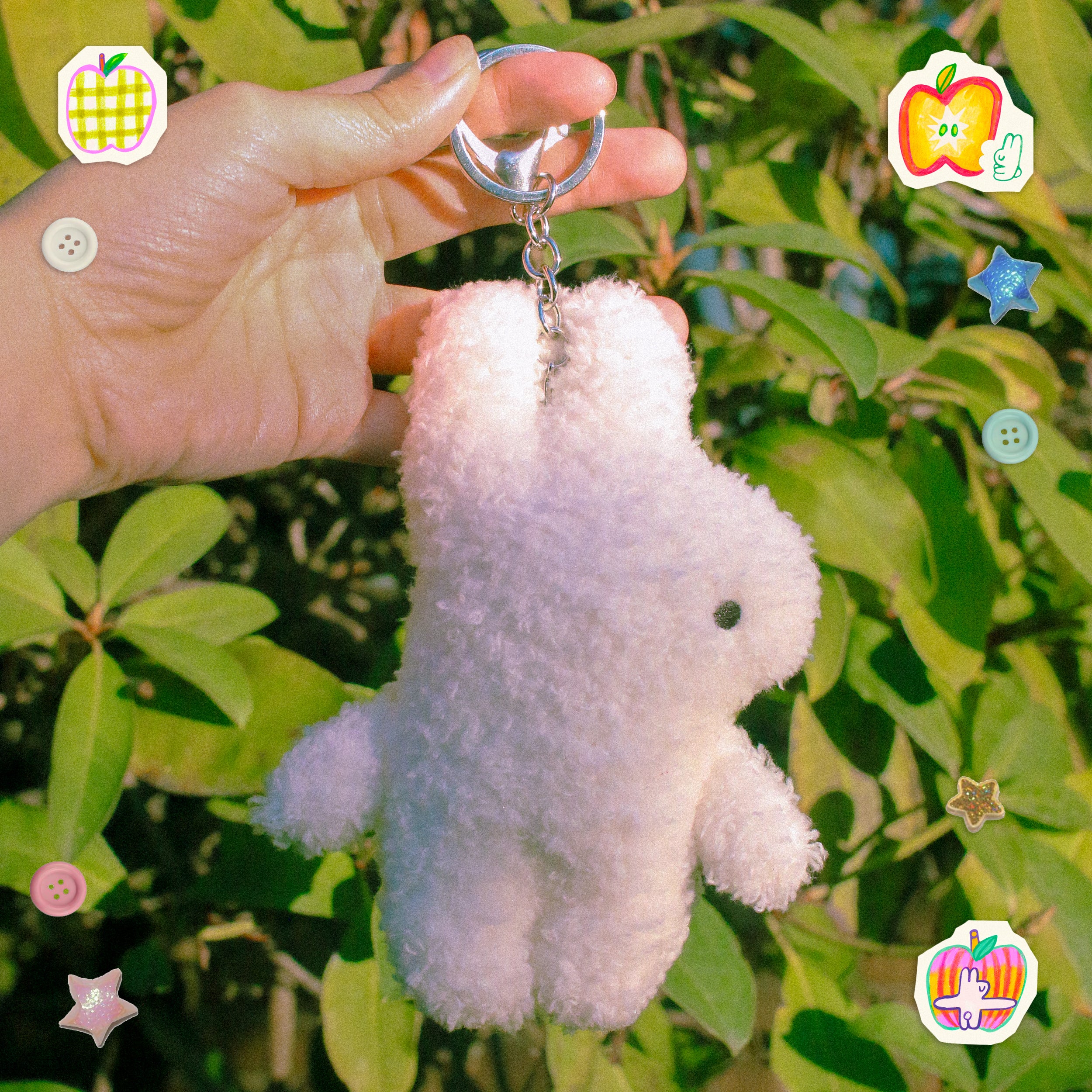 Odd Rabbits Plush Charm