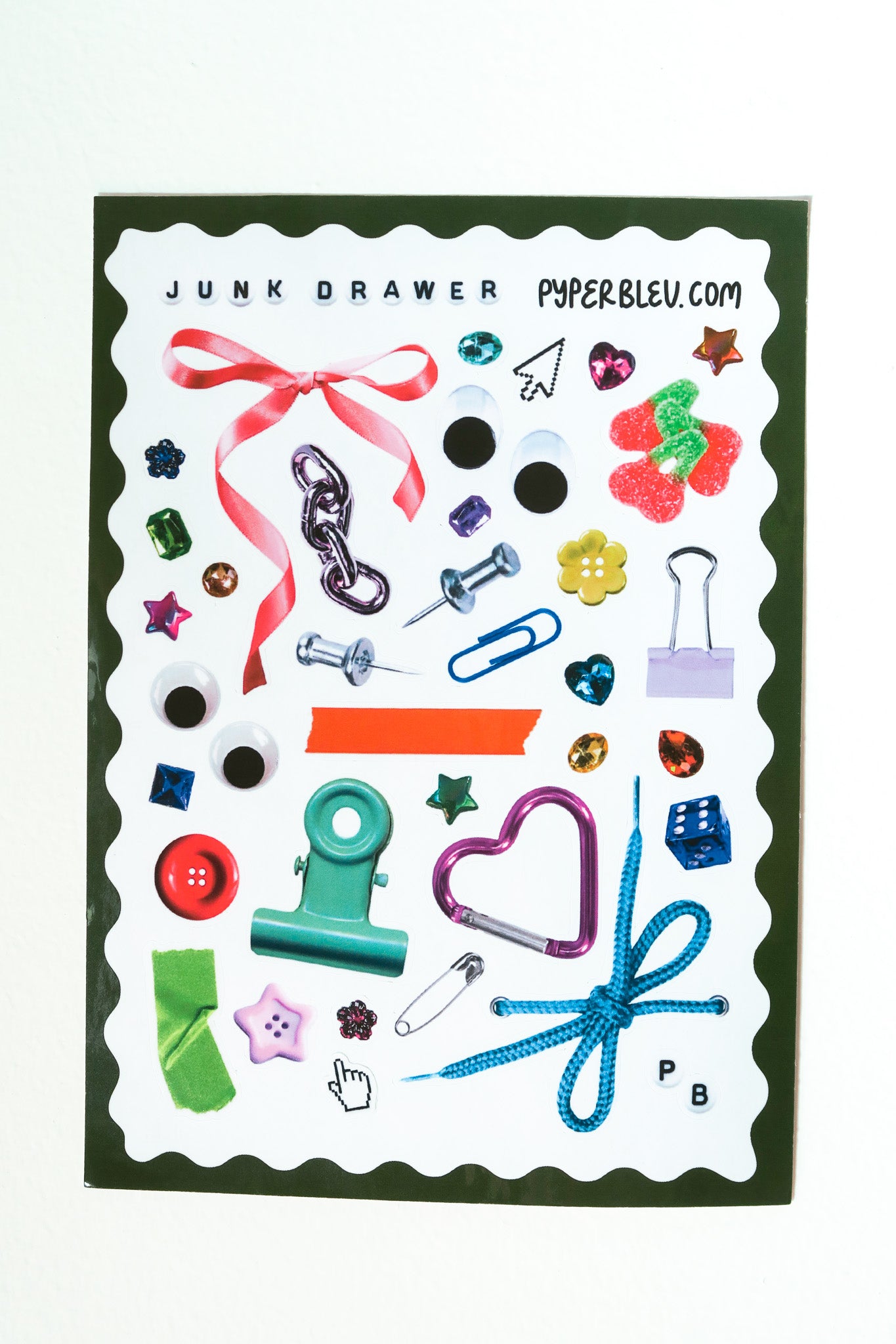 Junk Drawer Sticker Sheet