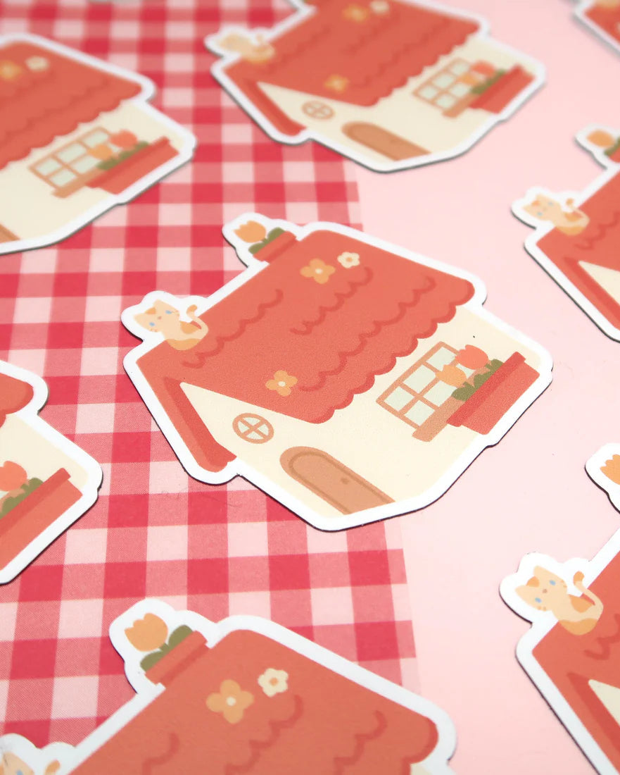 Cottage Village Magnets