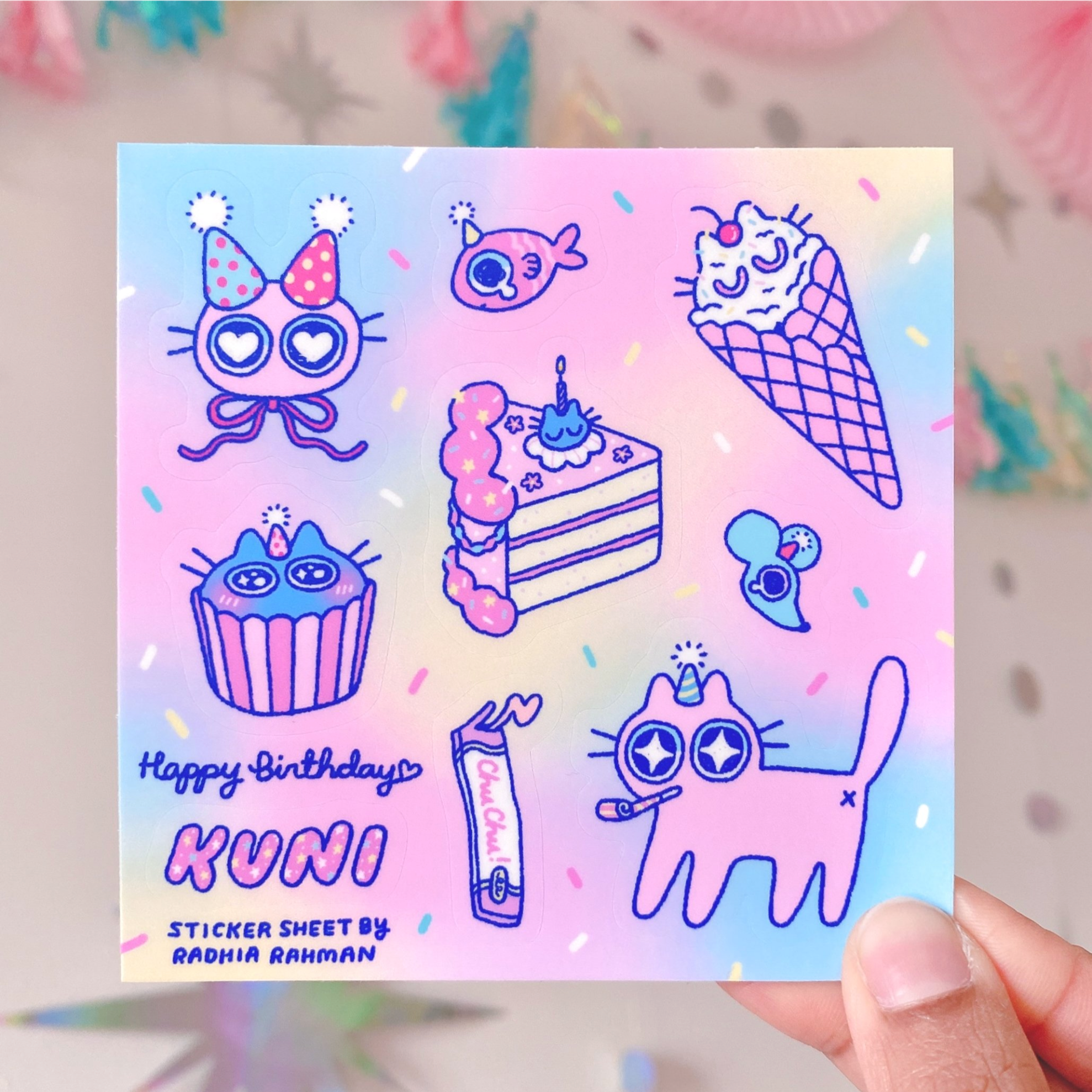 Stickers by Radhia Rahman