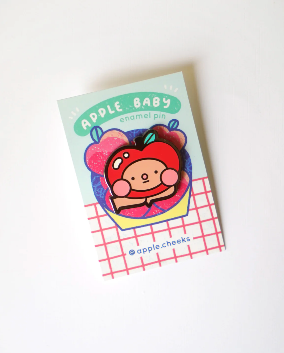 Apple Baby Enamel Pin