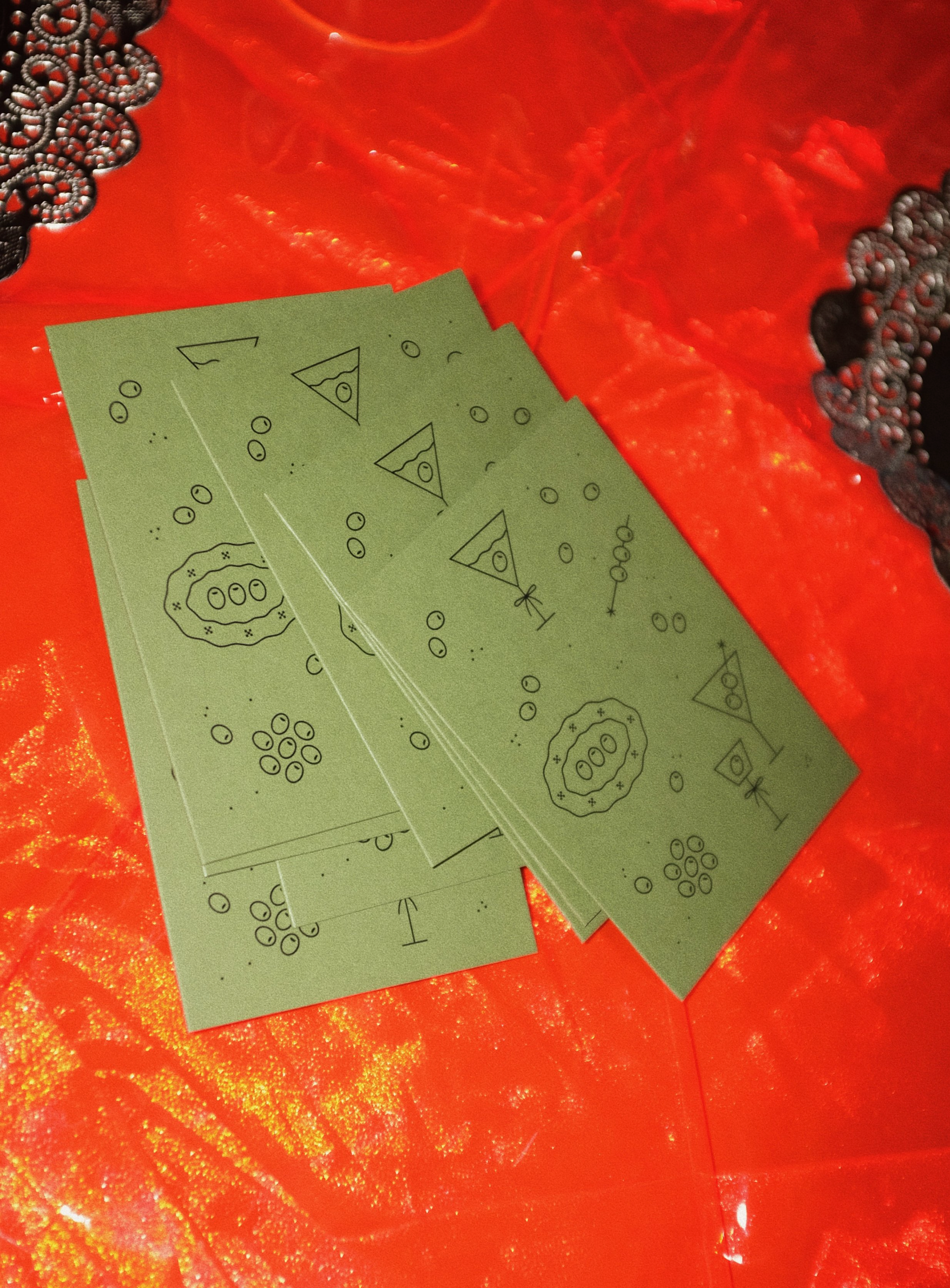 Delicacies Cards