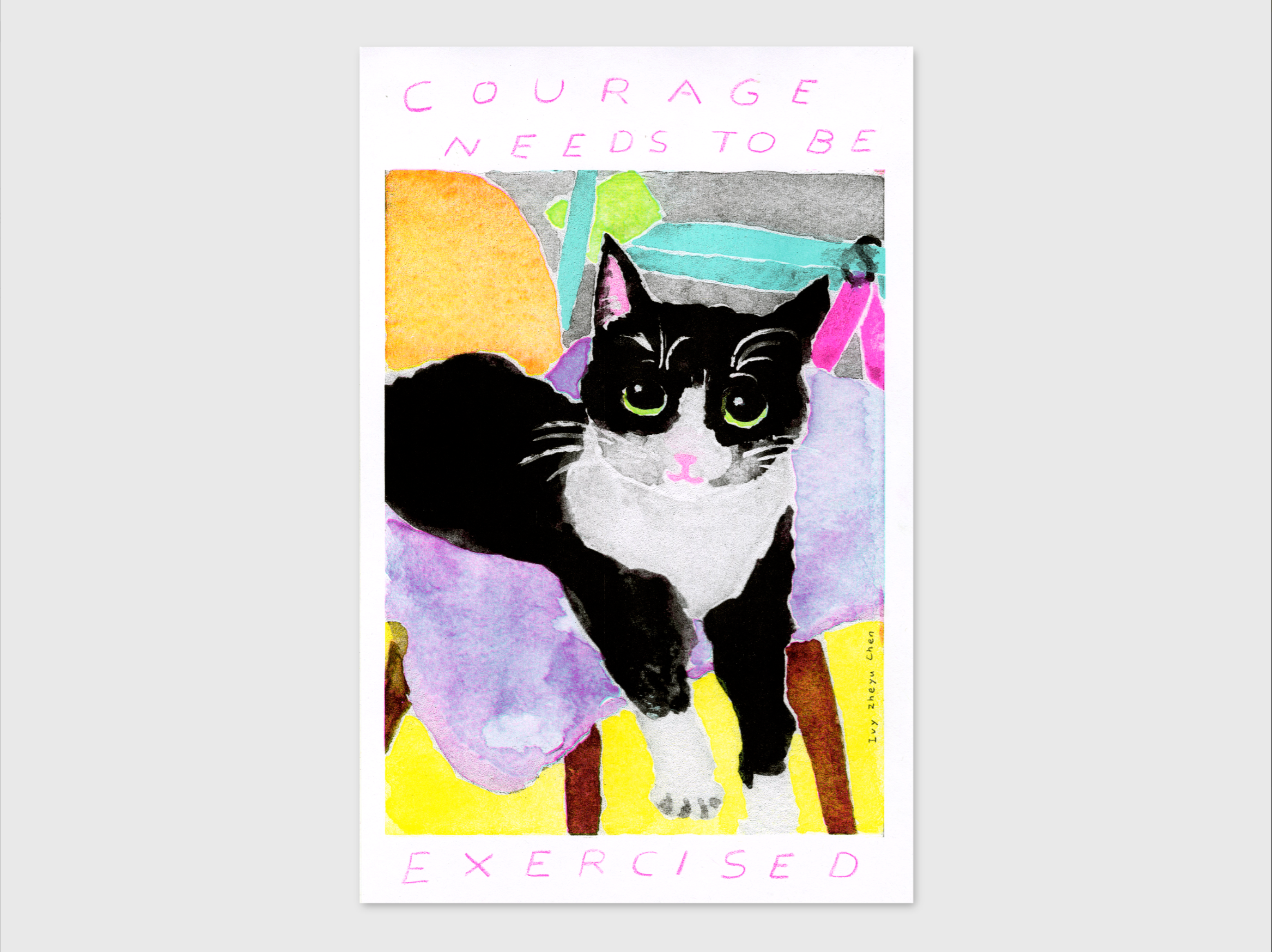 UPON - Large Riso Prints