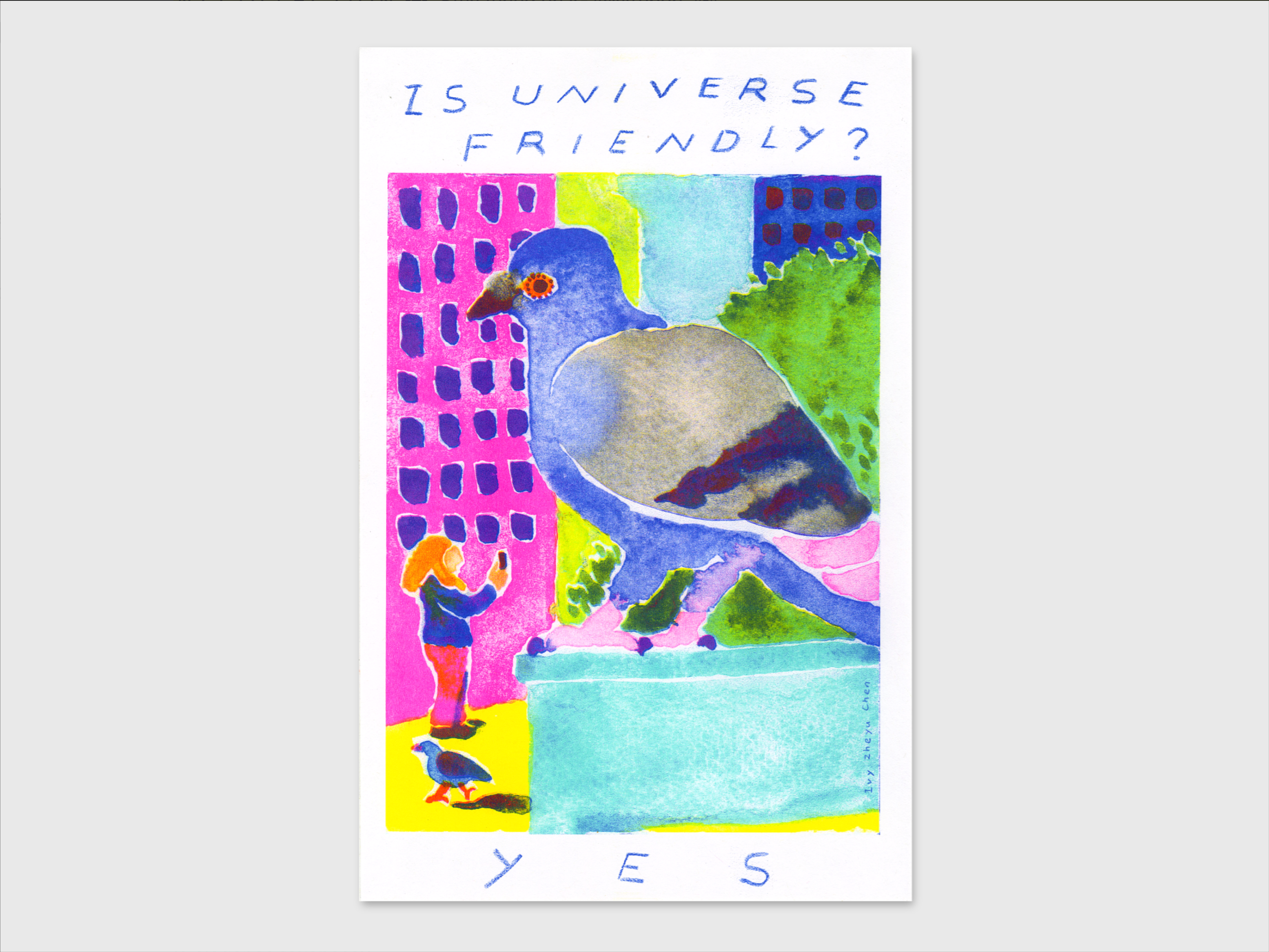 UPON - Large Riso Prints