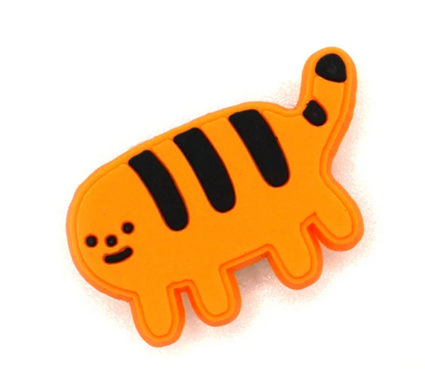 Mini Puff Tiger Magnets