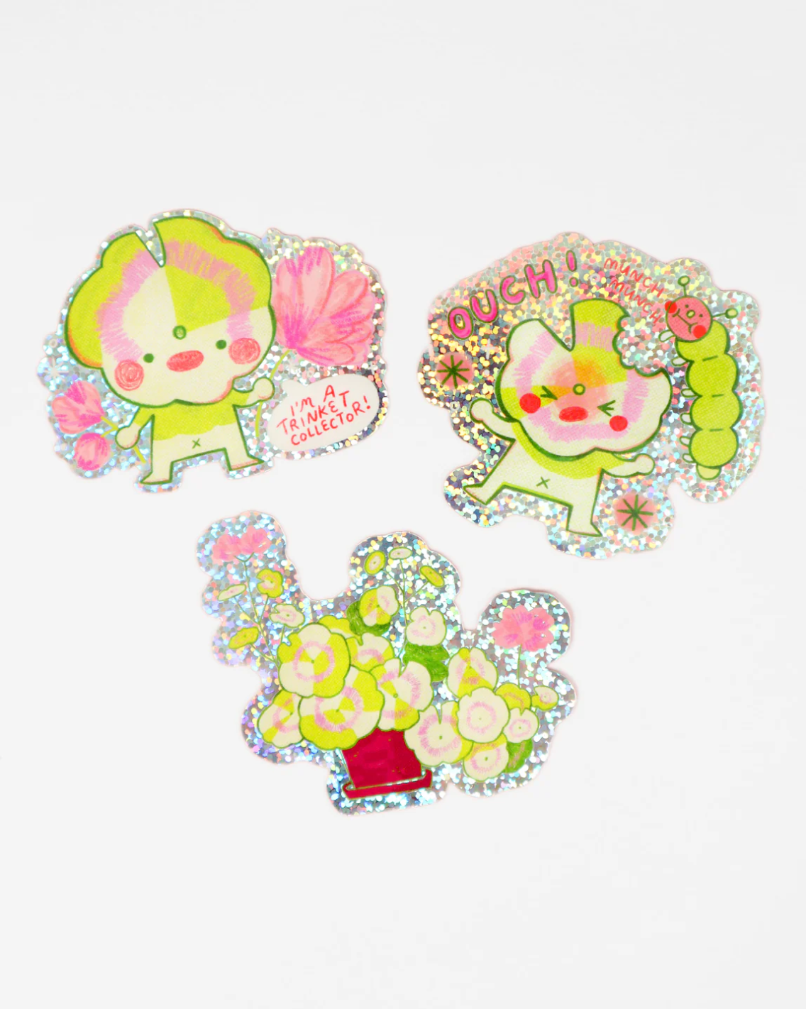 Apple Cheeks Stickers