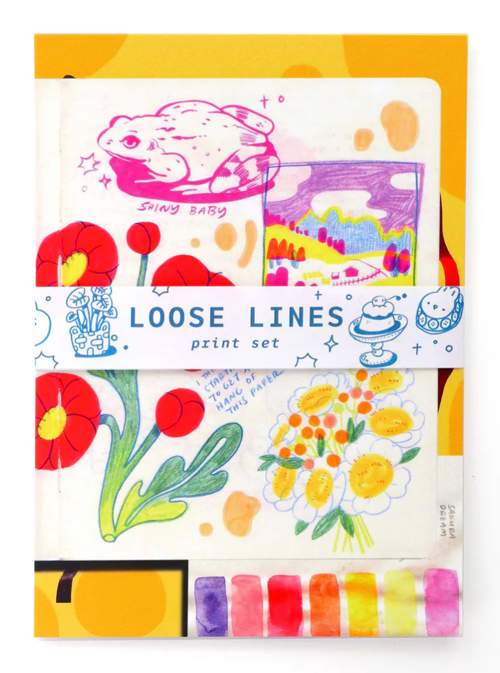 Loose Lines Prints Ink