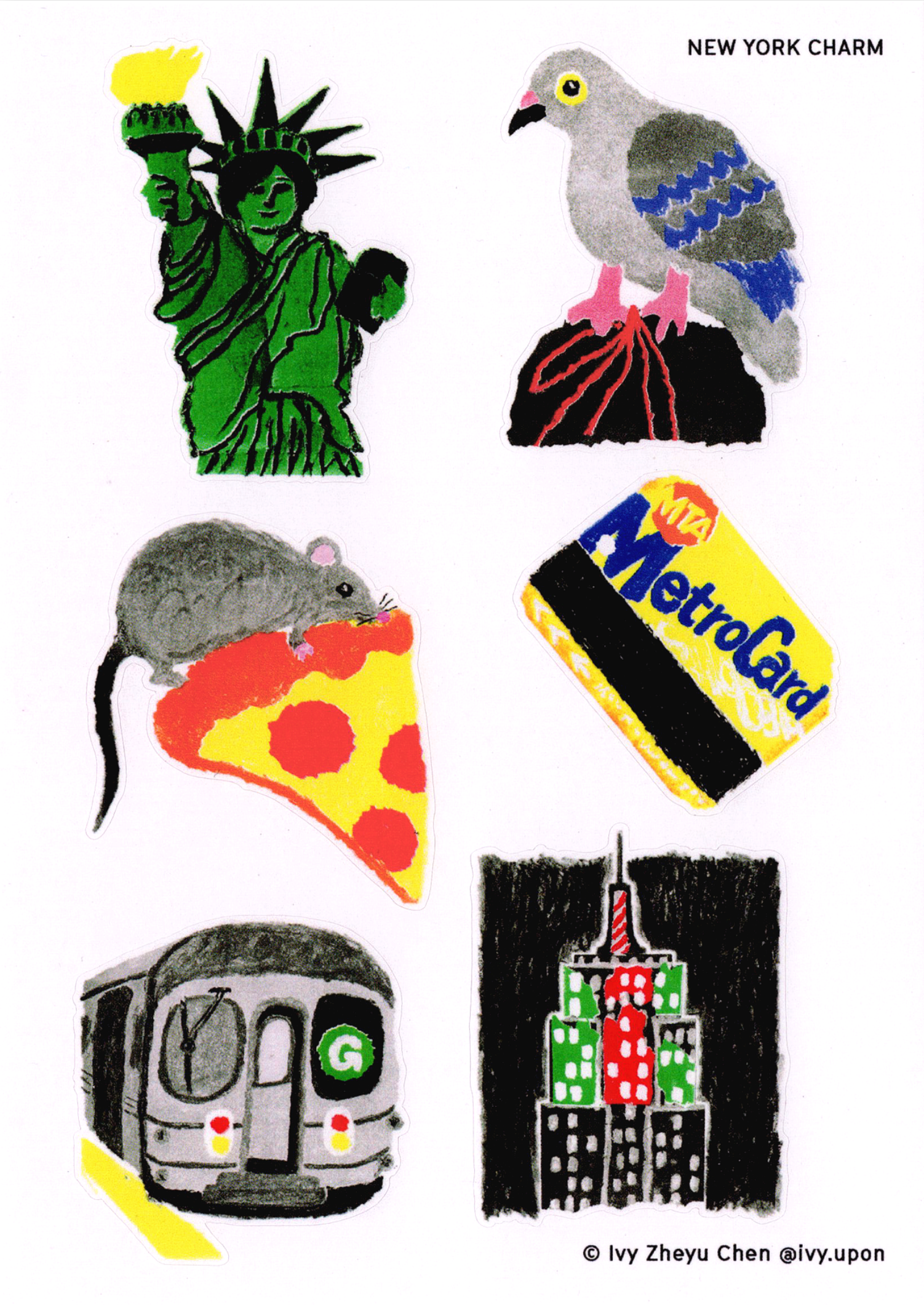 Charming Sticker Sheets
