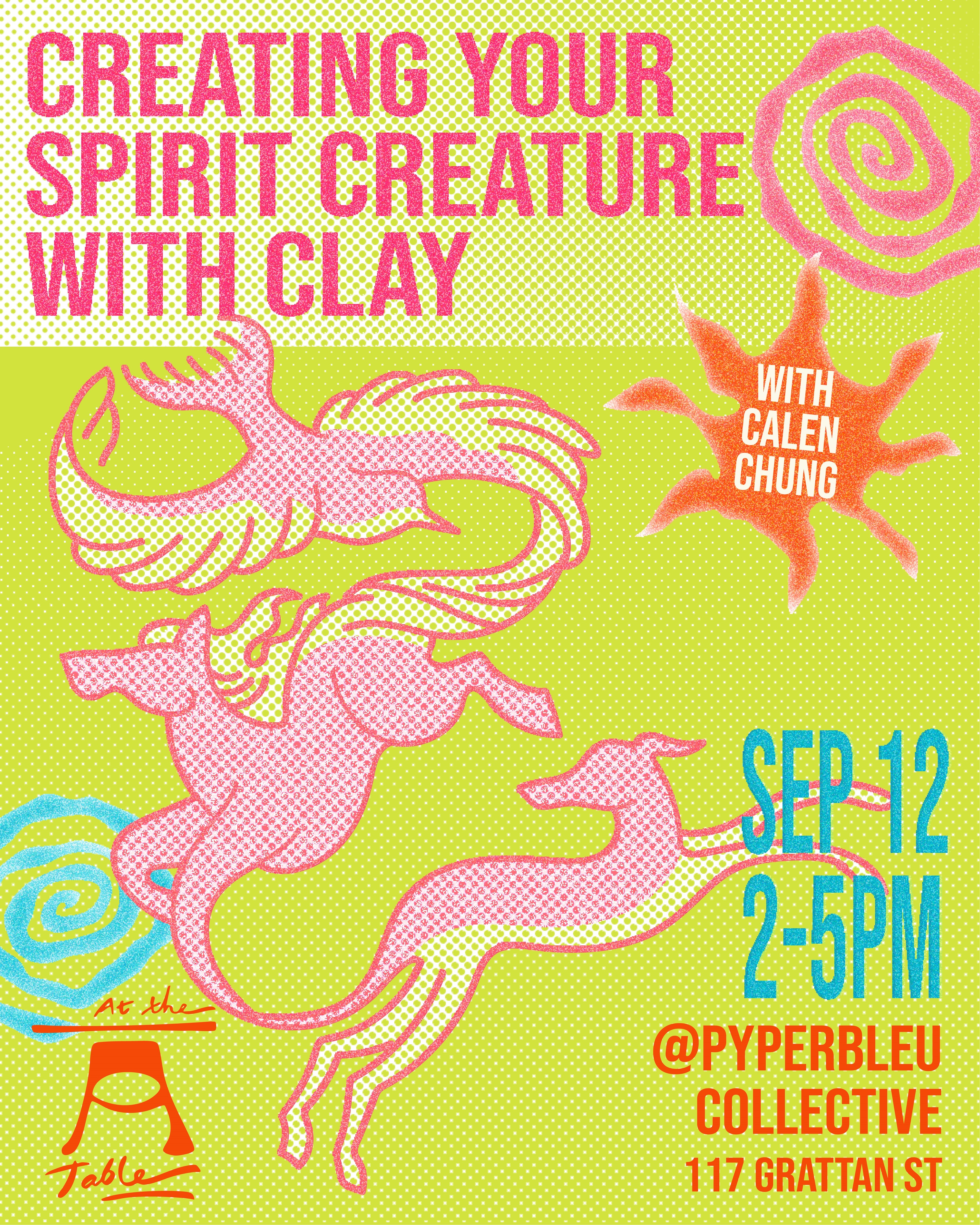 Creating Your Spirit Creature With Clay | Sept 12 2026, 2-5PM