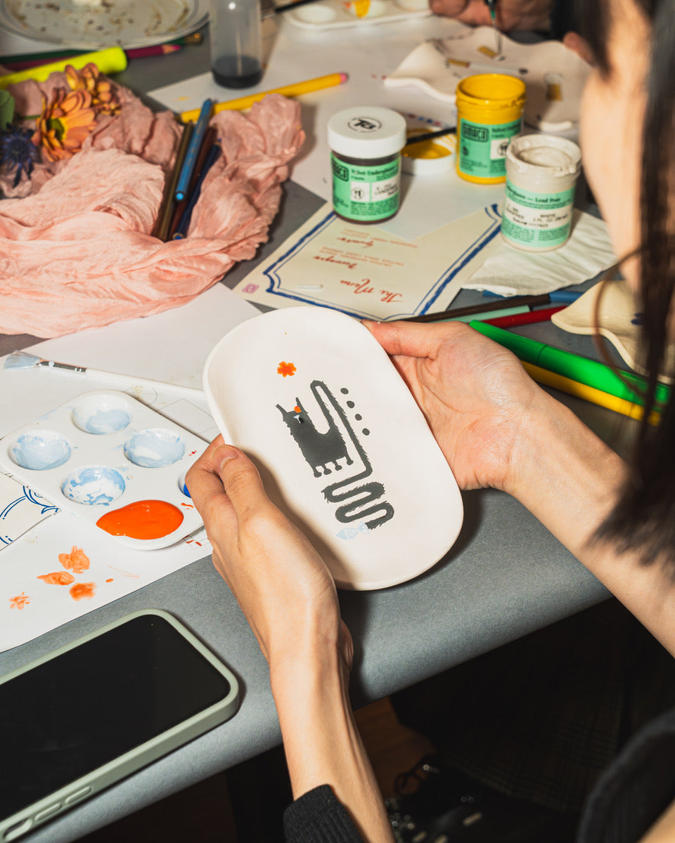 🎨 Ceramics Painting Workshop With At The Table [SAT NOV 1]