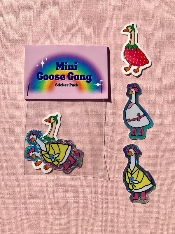 Mini Goose Gang Sticker Pack