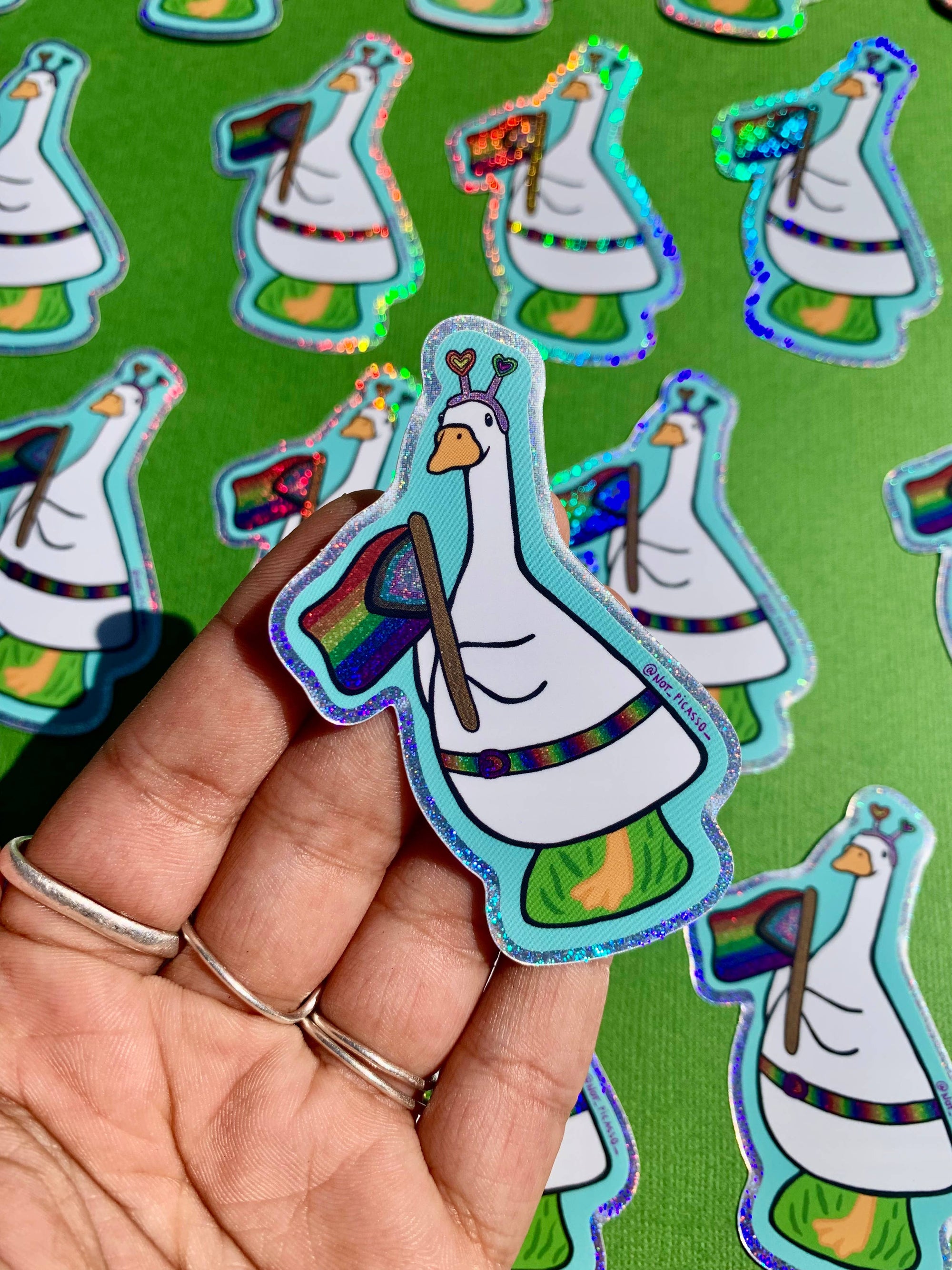 Pride Goose Sticker 