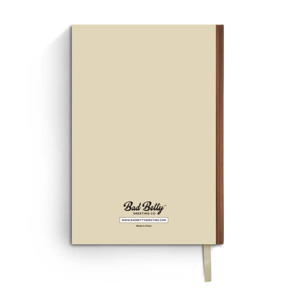 Funny Vintage Inspired Lined Journal