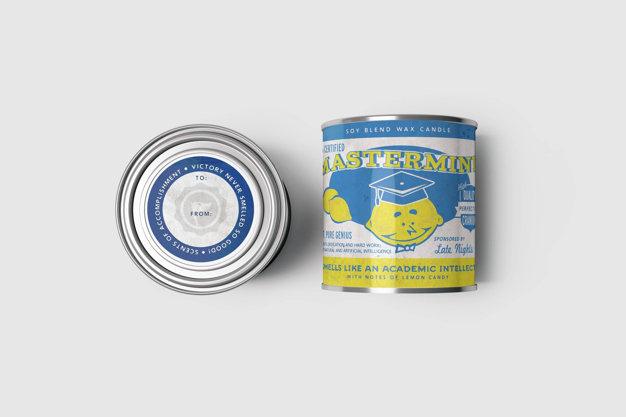 Mastermind Graduate Lemon Candy Candle