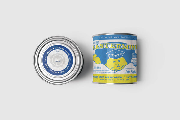 Mastermind Graduate Lemon Candy Candle