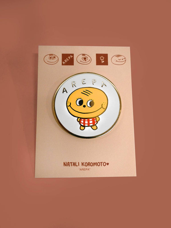 Arepa Enamel Pin