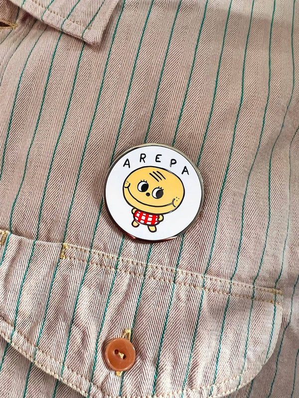 Arepa Enamel Pin