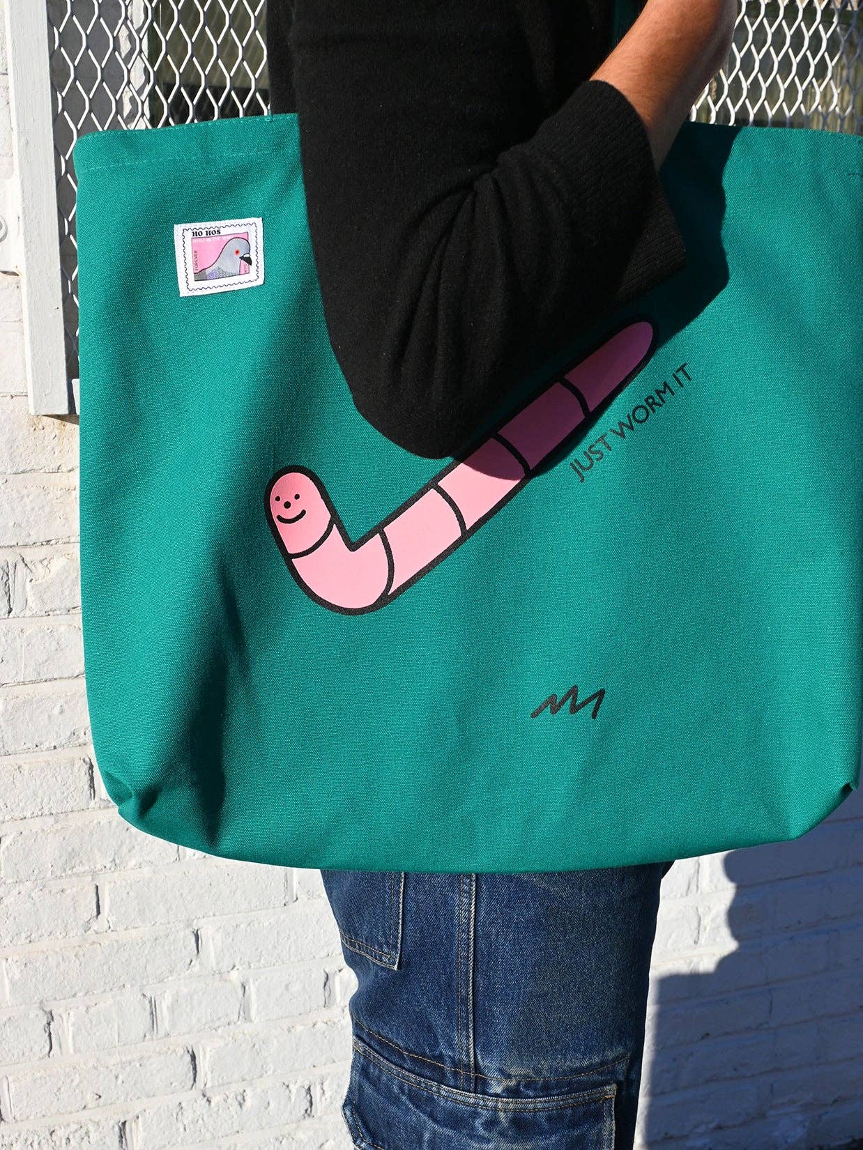 Just Worm It Tote