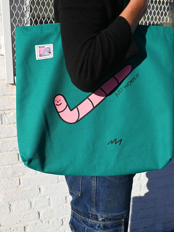 Just Worm It Tote