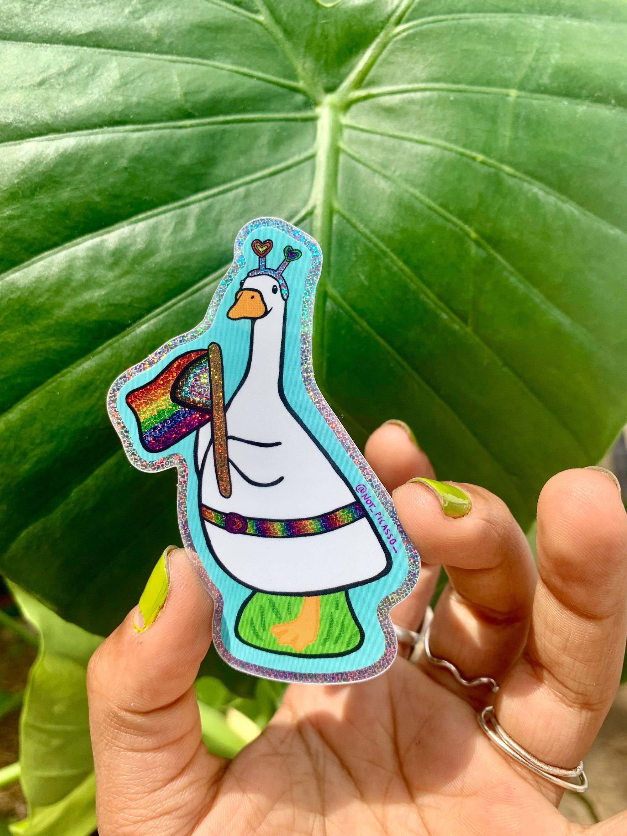 Pride Goose Sticker 