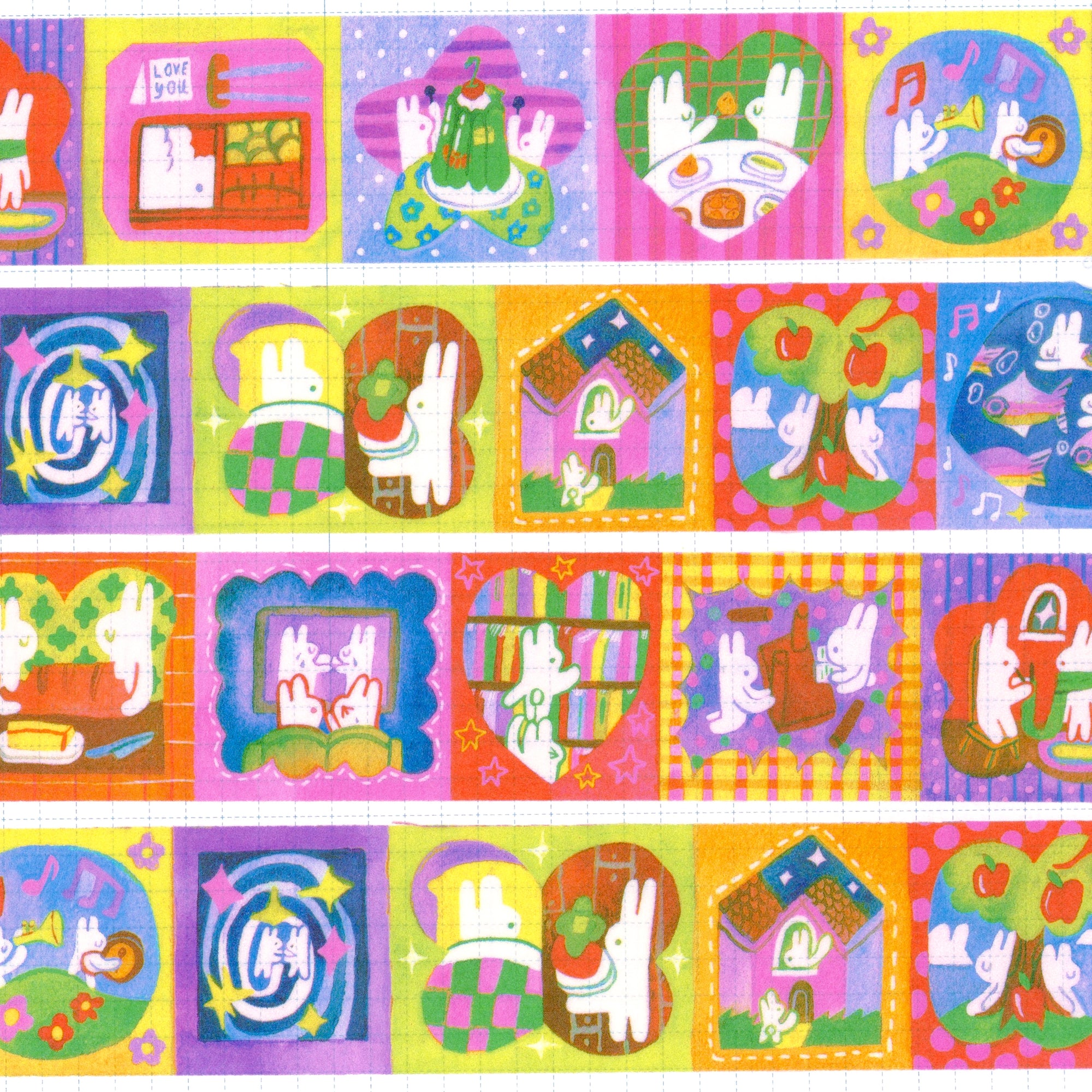 Odd Rabbits Washi Tape