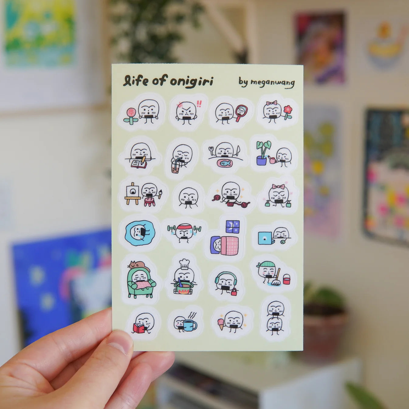 Sticker Sheets (Megan Wang)