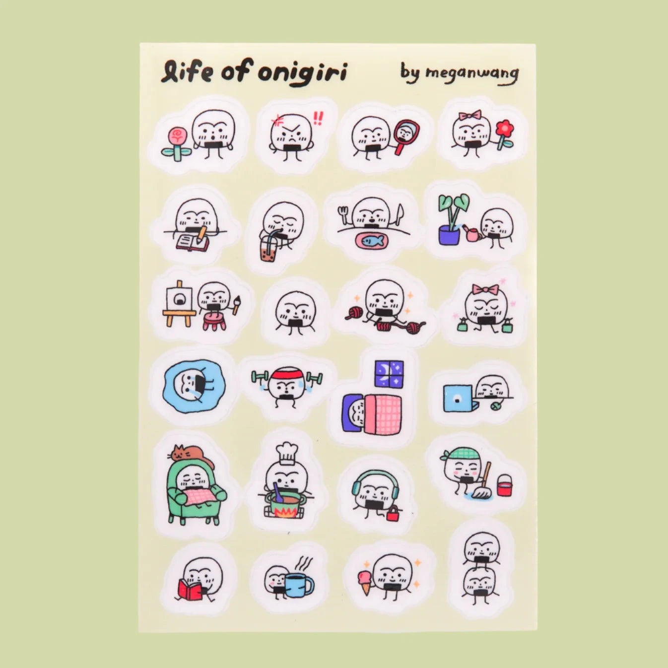 Sticker Sheets (Megan Wang)