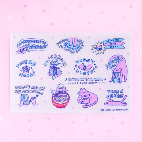 Vinyl Stickers (Radhia Rahman)